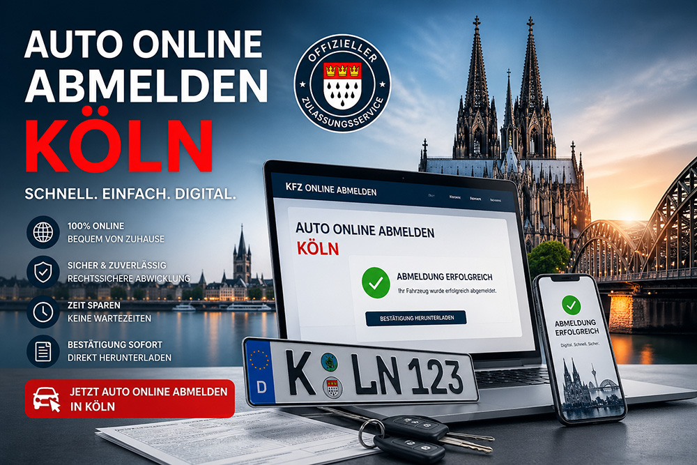 auto online abmelden köln