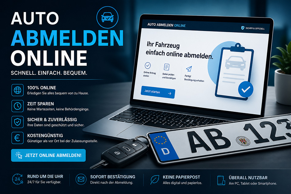 auto online abmelden kosten