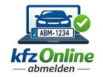 Fahrzeug online günstig abmelden